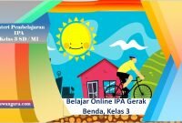belajar online ipa gerak benda, kelas 3 bab 7